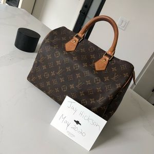 *SOLD* AUTHENTIC LOUIS VUITTON SPEEDY 30